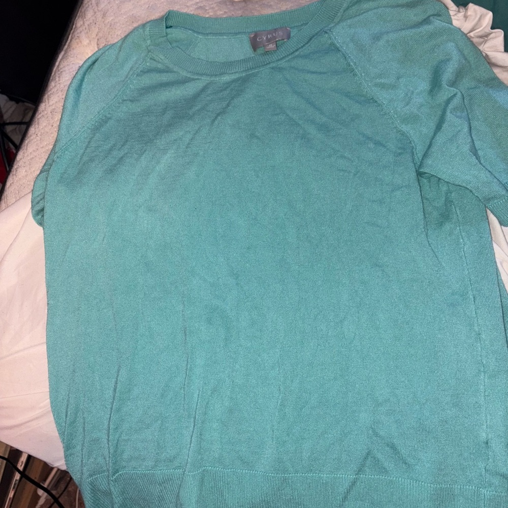 Cyrus Turquoise Knitwear